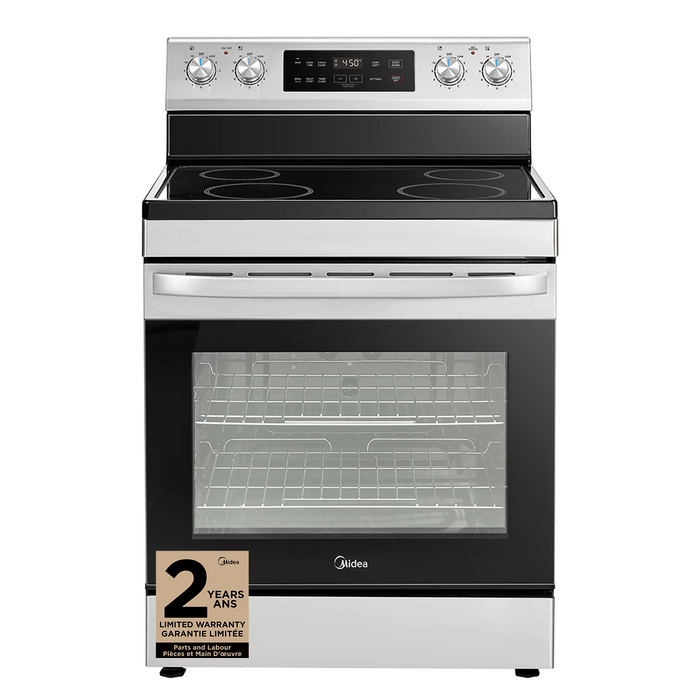 Midea 30\" 6.3 Cu. Ft. Electric Range - MER30B14ASTC 