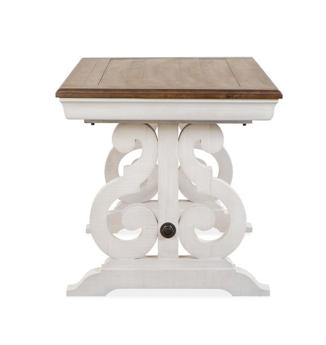 Milson 29.88\" Desk with Storage - Alabaster