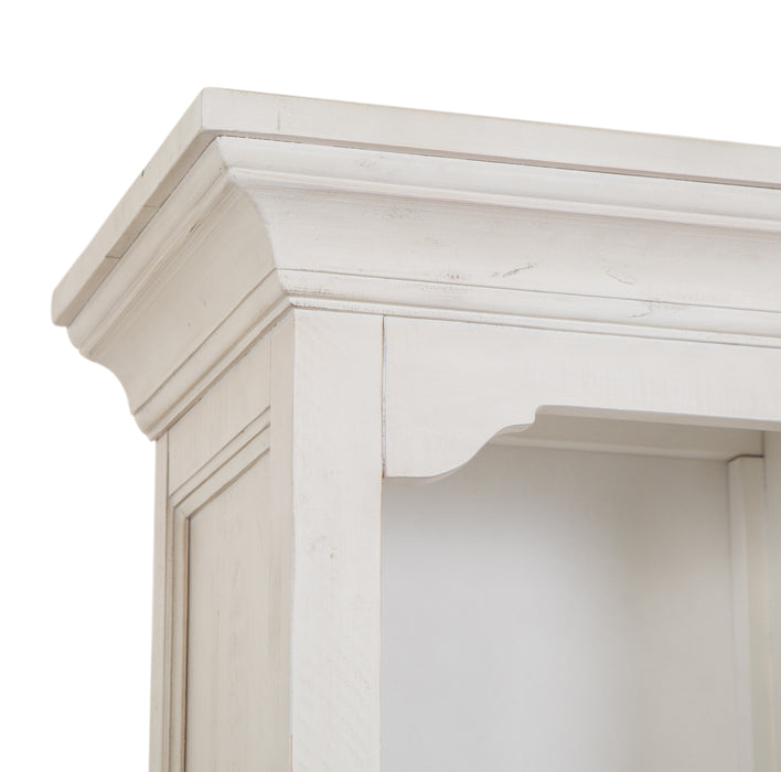 Milson 64\" Desk with Storage and Adjustable Shelves - Alabaster