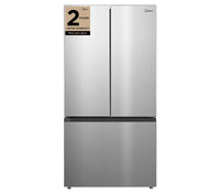 Midea 22.6 Cu. Ft. 33” Counter-Depth French Door Refrigerator with Ice Maker - MRF23I7AST 