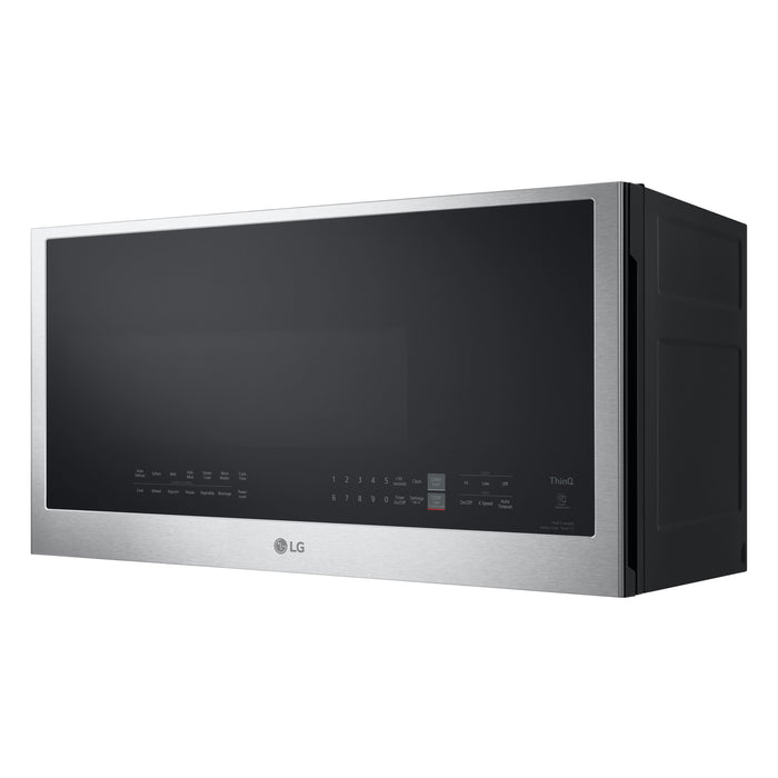 LG 2 Cu. Ft. Over-the-Range Microwave with EasyClean® and Sensor Cooking - Smudge Proof Stainless Steel - MVEL2033F