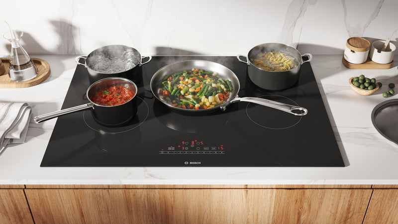 Bosch 800 Series 30\" Electric Cooktop – Black - NET8062UC