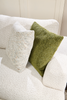Sofa Lab Fabric Accent Pillow – Rust Accent Fabric | Coussin décoratif Sofa Lab en tissu - tissu décoratif Rust