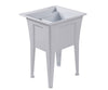 Palary Laundry Tub Accent Cabinet - White|Armoire d’appoint Palary avec cuve pour la buanderie - blanche