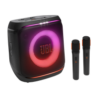 JBL PartyBox Encore 2 100W Portable Party Speaker with 2 Microphones (JBLPBENCORE22MICAM) - Black 