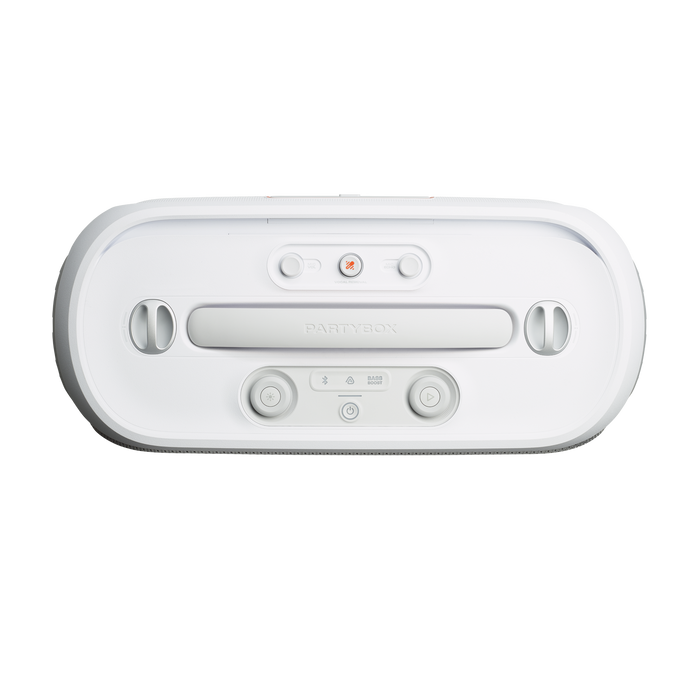 JBL PartyBox On-The-Go 2 Plus 100W JBL Pro Sound Wireless Party Speaker (JBLPBOTG2PLWAM) - White