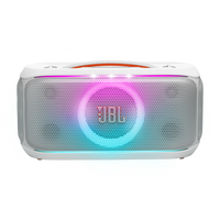 JBL PartyBox On-The-Go 2 Plus 100W JBL Pro Sound Wireless Party Speaker (JBLPBOTG2PLWAM) - White 