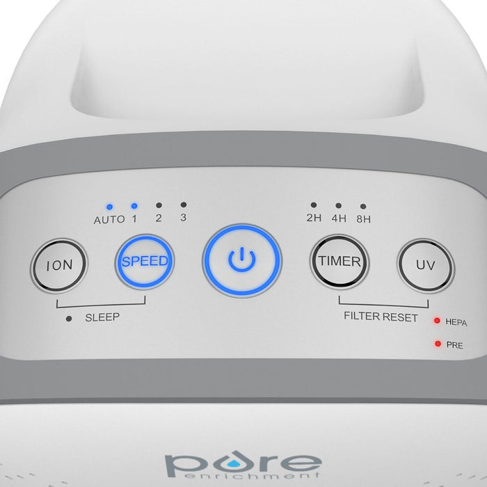 PureZone Elite 4-In-1 True HEPA Air Purifier - CA-PEAIRTWR