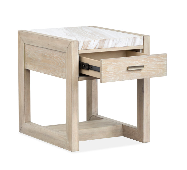 Penley 20\" End Table with Storage - Gallery Buff