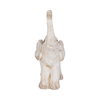 8” Contemporary Elephant Figurine – White | Figurine d’éléphant contemporaine de 8 po - blanche