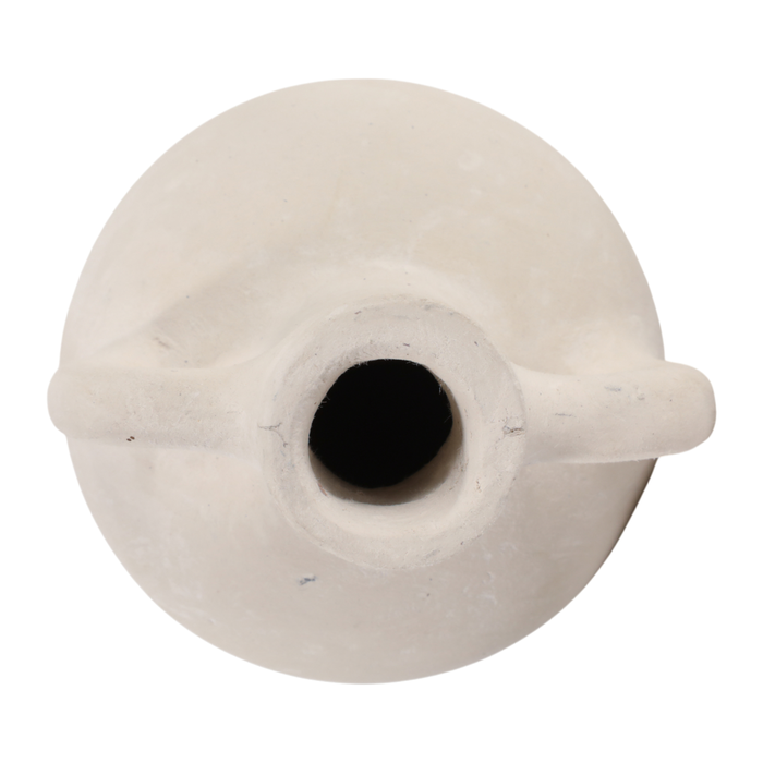 6.5” Contemporary Boho Bud Vase – Ivory 