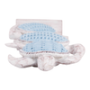 15.75” Vertical Stack of Turtles – Light Blue | Pile verticale de tortues de 15,75 po - bleu clair