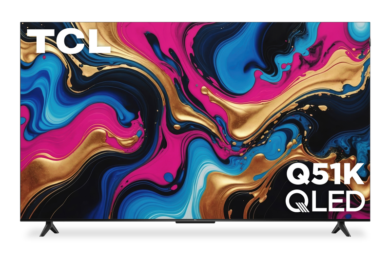 TCL 50\" Q Series 4K UHD HDR QLED Smart TV with Google TV – 50Q51K
