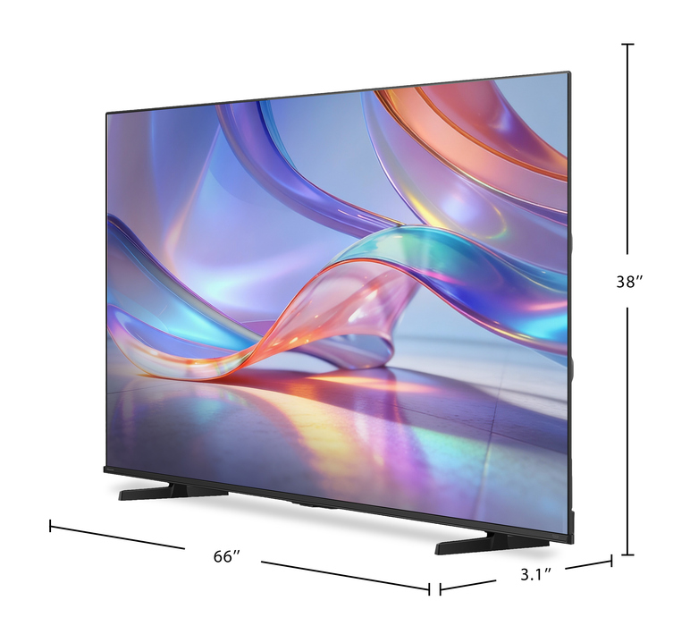 Hisense 75\" QD6SF Hi-QLED UHD 4K Smart Fire TV (75QD6SF) – 2026 Model
