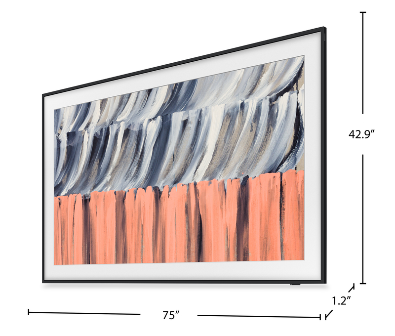 SAMSUNG 85\" LS03HE The Frame with Vision AI 4K Smart TV (QN85LS03HEFXZC) - 2026 Model