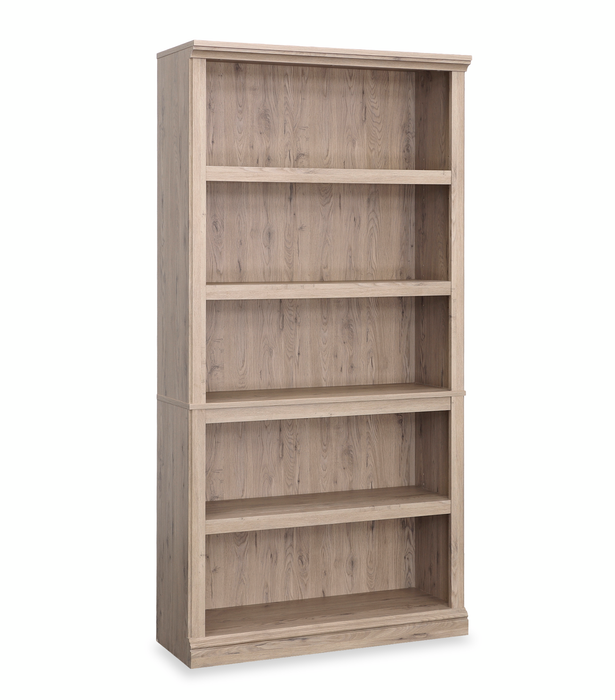 Alcott 35.28” 5-Shelf Bookcase with 3 Adjustable Shelves - Pacific Maple