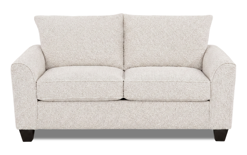 Made in Canada Customizable Sofa Lab Arc 86\" Fabric Condo Sofa  – Teddy Riverrock