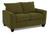 Made in Canada Customizable Sofa Lab Arc  63\" Fabric Loveseat – Chenille Moss