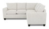 Made in Canada Customizable Sofa Lab Arc 2-Piece Fabric Sectional - Teddy Riverrock | Sofa sectionnel 2 pièces personnalisable Arc de Sofa Lab fabriqué au Canada en tissu - Teddy Riverrock