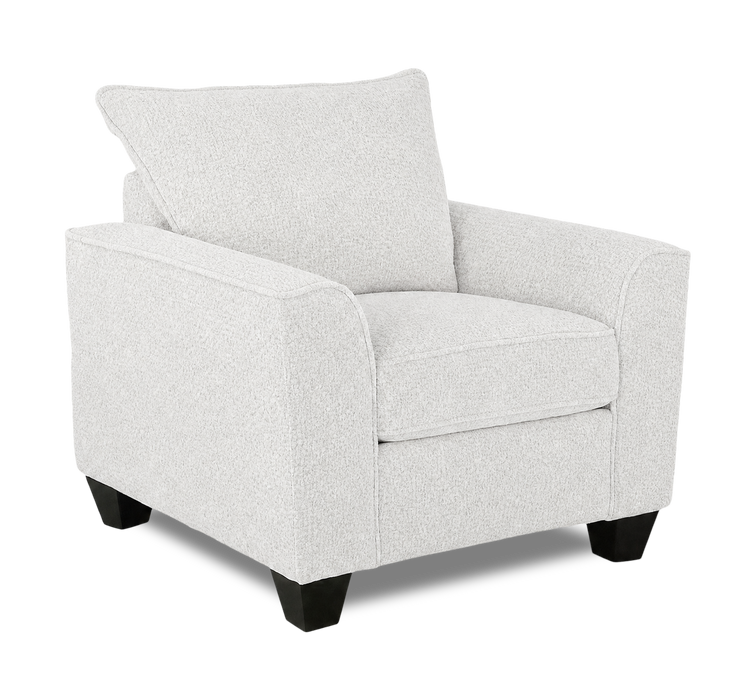 Made in Canada Customizable Sofa Lab Arc 40\" Fabric Chair – Teddy Snow