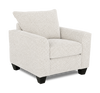 Made in Canada Customizable Sofa Lab Arc 40" Fabric Chair – Teddy Riverrock | Fauteuil personnalisable Roll de Sofa Lab de 40 po fabriqué au Canada en tissu - Teddy Riverrock