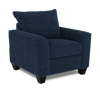 Made in Canada Customizable Sofa Lab Arc 40" Fabric Chair – Chenille Pacific |  Fauteuil personnalisable Roll de Sofa Lab de 40 po fabriqué au Canada en tissu - Chenille Pacific