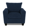 Made in Canada Customizable Sofa Lab Arc 40" Fabric Chair – Chenille Pacific |  Fauteuil personnalisable Roll de Sofa Lab de 40 po fabriqué au Canada en tissu - Chenille Pacific