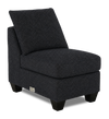 Made in Canada Customizable Sofa Lab Arc 46\" Fabric Armless Chair – Teddy Raven