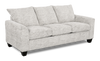 Made in Canada Customizable Sofa Lab Arc 86" Fabric Sofa Bed - Plush Oyster | Sofa-lits personnalisable Arc de Sofa Lab de 86 po fabriqué au Canada en tissu - Plush Oyster