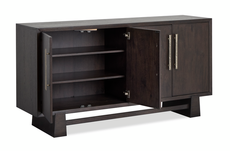 Arden Dining Sever with Storage, 66\"W - Espresso Brown