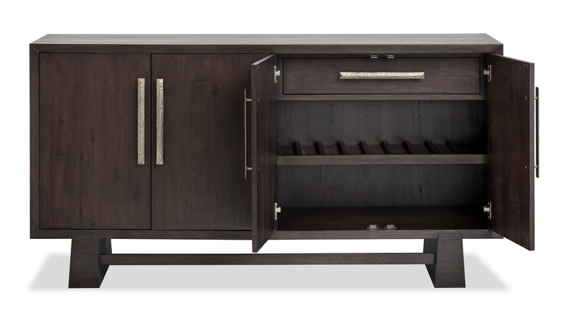 Arden Dining Sever with Storage, 66\"W - Espresso Brown
