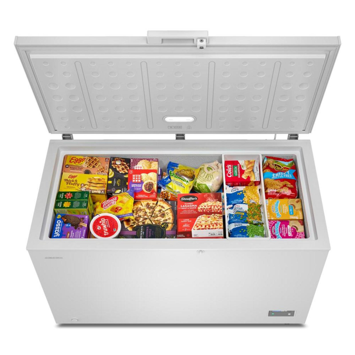 Amana 16 Cu. Ft. Up-Front Temperature Control System Chest Freezer – White - AZCC2316TW