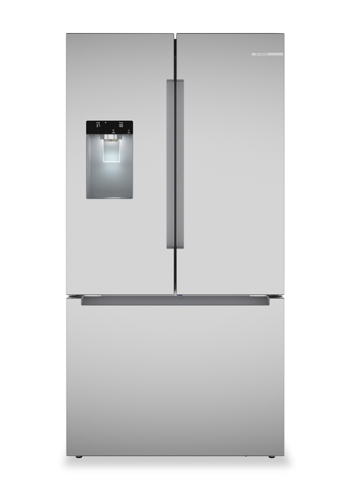 Bosch 36\" Cu. Ft French Door Refrigerator and 4.6 Cu. Ft. Electric Range – Stainless Steel