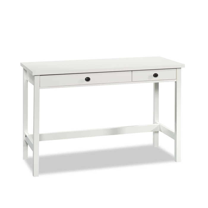 Bexley 47.17\" Writing Desk with 2 Drawers – Soft White