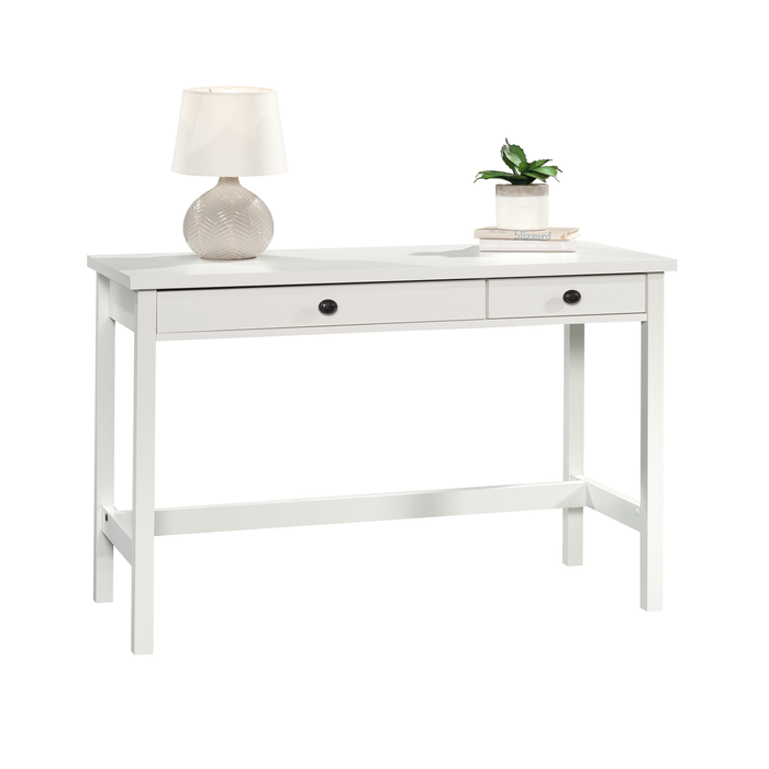 Bexley 47.17\" Writing Desk with 2 Drawers – Soft White