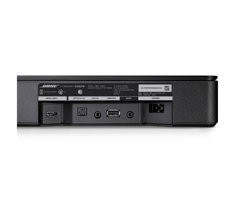 Bose TV Speaker – Black (838309-1100)