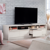 Bromley 81” 2-Piece TV Stand with Credenza for TVs up to 90” – Alabaster Oak | Meuble pour téléviseur Bromley 2 pièces de 81 po avec bahut pour téléviseurs jusqu’à 90 po - chêne albâtre