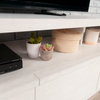 Bromley 81” 2-Piece TV Stand with Credenza for TVs up to 90” – Alabaster Oak | Meuble pour téléviseur Bromley 2 pièces de 81 po avec bahut pour téléviseurs jusqu’à 90 po - chêne albâtre