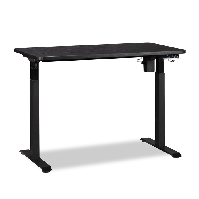 Caelen 47.24\" Adjustable Height Office Desk – Black
