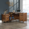 Clifford Place 59.06“ L -Shaped Desk with 5 Drawers – Grand Walnut | Bureau en forme de L Clifford Place de 59,06 po à 5 tiroirs - noyer majestueux