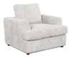 Made in Canada Customizable Sofa Lab Curve 40" Fabric Chair – Plush Oyster | Fauteuil personnalisable Curve de Sofa Lab de 40 po fabriqué au Canada en tissu - Plush Oyster