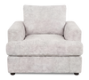 Made in Canada Customizable Sofa Lab Curve 40" Fabric Chair – Plush Oyster | Fauteuil personnalisable Curve de Sofa Lab de 40 po fabriqué au Canada en tissu - Plush Oyster
