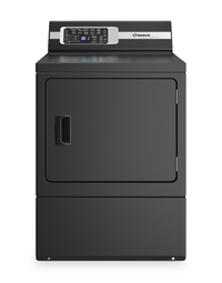 Huebsch® 7 Cu. Ft. Sanitizing Electric Dryer with Pet Plus™ - Matte Black - DR7103BE