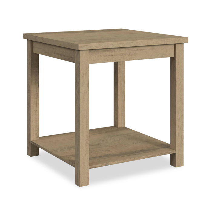 Eleanor 48” Contemporary 3-Pack Coffee + 2 End Tables - Brown
