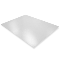 Rectangular PVC Gripper Mat – 35” x 47” - Clear 
