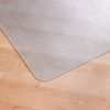 Rectangular PVC Hard Floor Mat – 35” x 47” - Clear | Carpette rectangulaire en PVC pour planchers durs - 35 po x 47 po - transparente