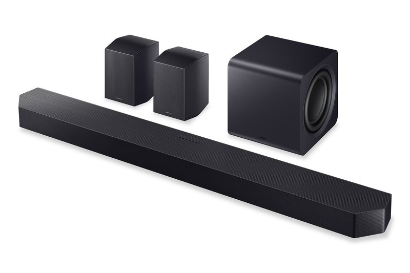 SAMSUNG Q-Series 11.1.4 Channel Soundbar with Subwoofer & Rear Speaker (HW-Q990H/ZC) 