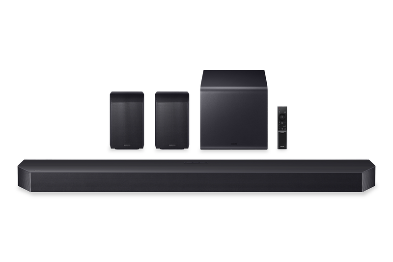 SAMSUNG Q-Series 11.1.4 Channel Soundbar with Subwoofer & Rear Speaker (HW-Q990H/ZC) 