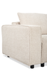 Infinity Modular Chenille Fabric Accent Chair – Taupe  | Fauteuil d’appoint modulaire Infinity en tissu de chenille - taupe