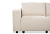 Infinity Modular 3-Piece Chenille Fabric Sofa Sectional – Taupe  | Sofa sectionnel modulaire Infinity 3 pièces en tissu de chenille - taupe